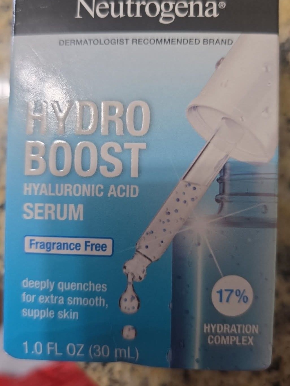 Neutrogena Hydro Boost Hyaluronic Acid Serum - Blue/White Packaging